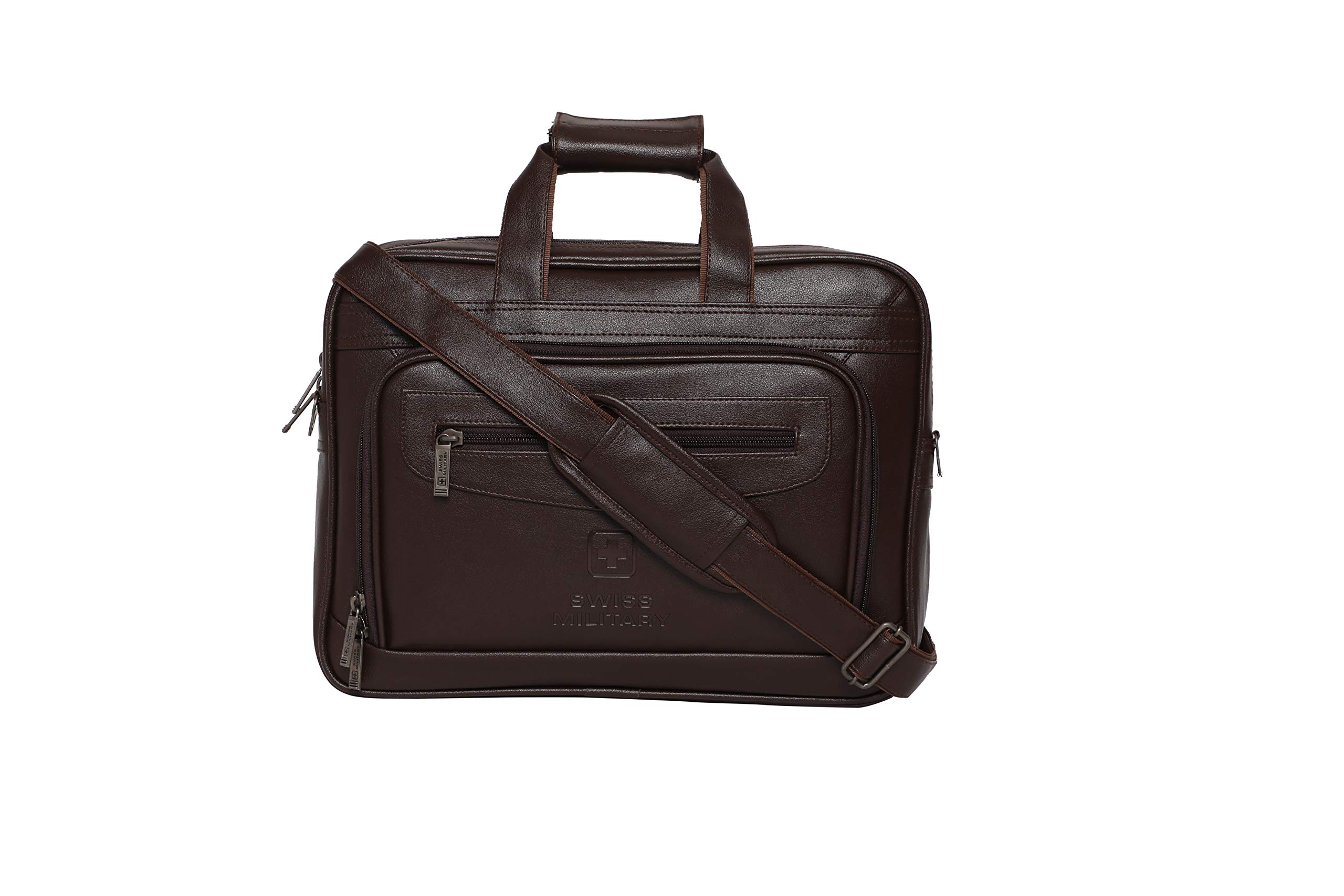 See full amazon price history chart for Swiss Military Brown Premium Leatherette Laptop Sling Bag with Quick Access Pocket & Inbuilt Organizer | Fits up to 15.4" Laptop | For Professionals | PLB2 Swiss Military Brown Premium Leatherette Laptop Sling Bag with Quick Access Pocket & Inbuilt Organizer | Fits up to 15.4" Laptop | For Professionals | PLB2 (B07RR5MH4L) Amazon Price History, Amazon Price Tracker