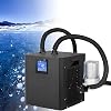 Ice Bath Water Chiller, Water Chiller System,1/3 HP Upgraded Ice Bath Chiller with External Filter Water Pump, Filter Recovery Chiller with Pipe, Remote Control doublepump