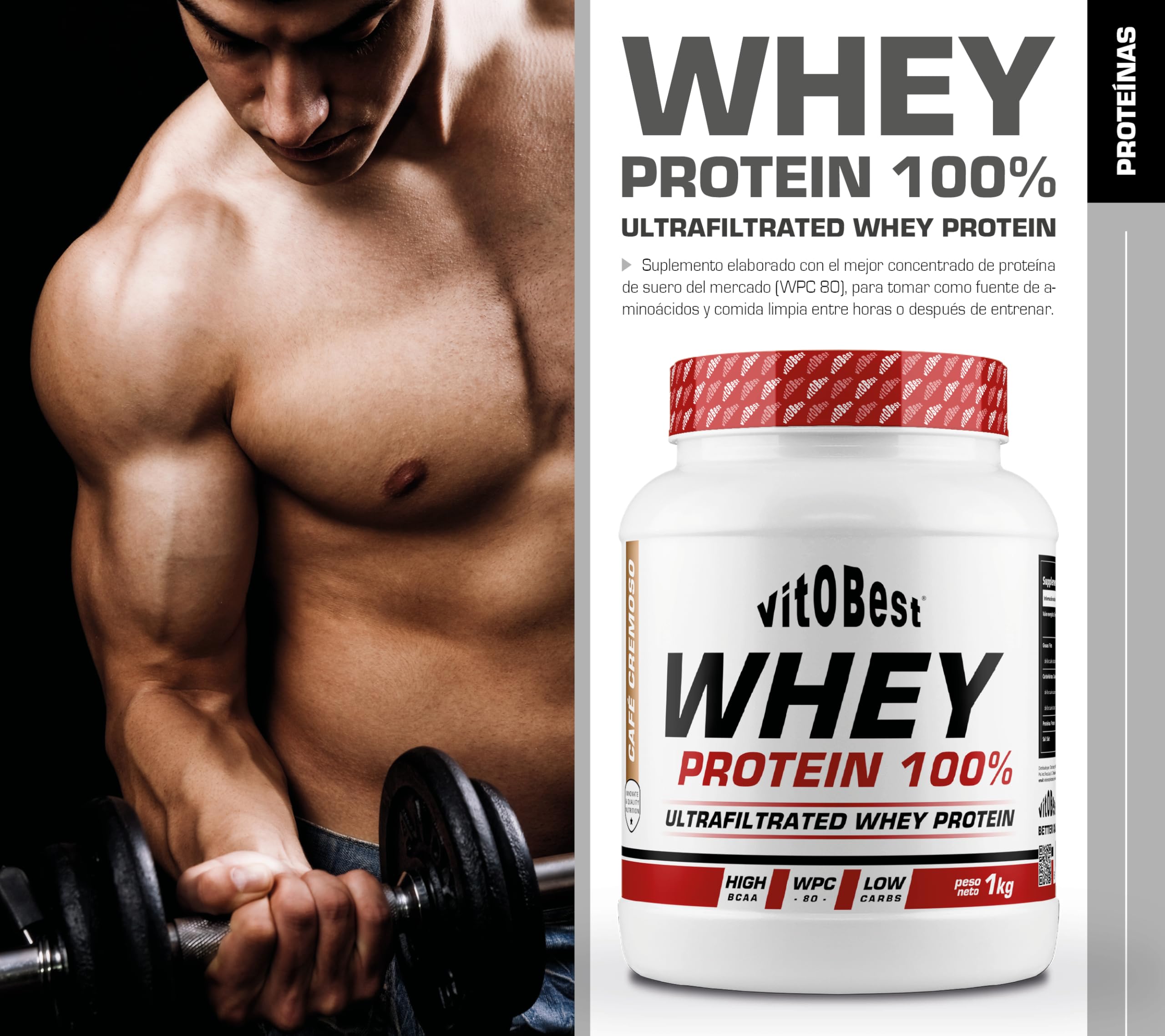 Whey Protein 100% Café 2 kg