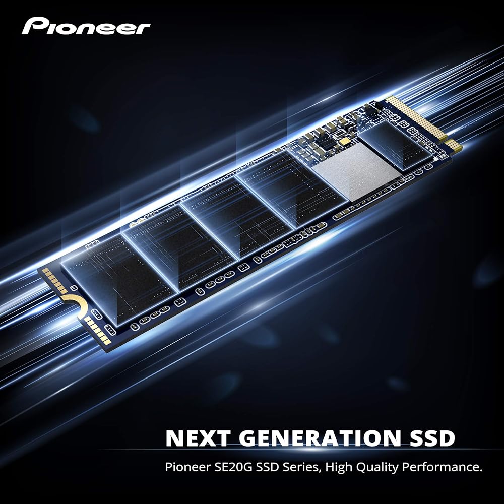 Pioneer 512GB NVMe PCIe M.2 2280 Gen 3x4 Internal Solid State Drive SSD Series thumbnail 2