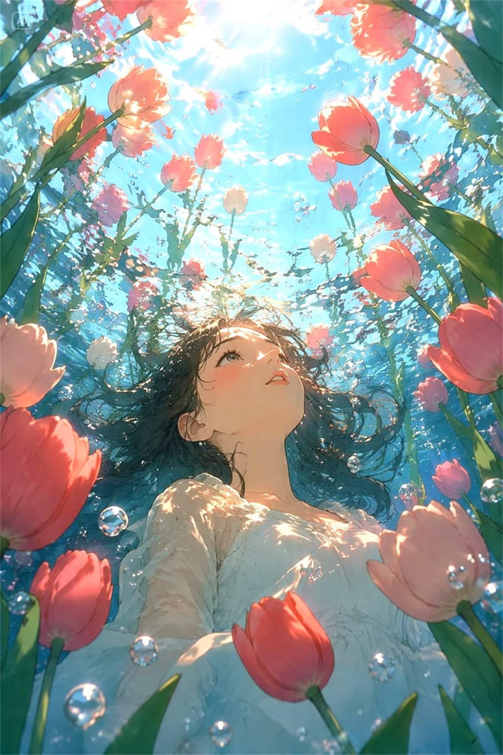 Puzzle 2000 Piezas Adultos Chica submarina, Rompecabezas Adultos Dificil 100x70cm, Estimula la Concentración y Antiestrés, Juego de Habilidad para Toda la Familia