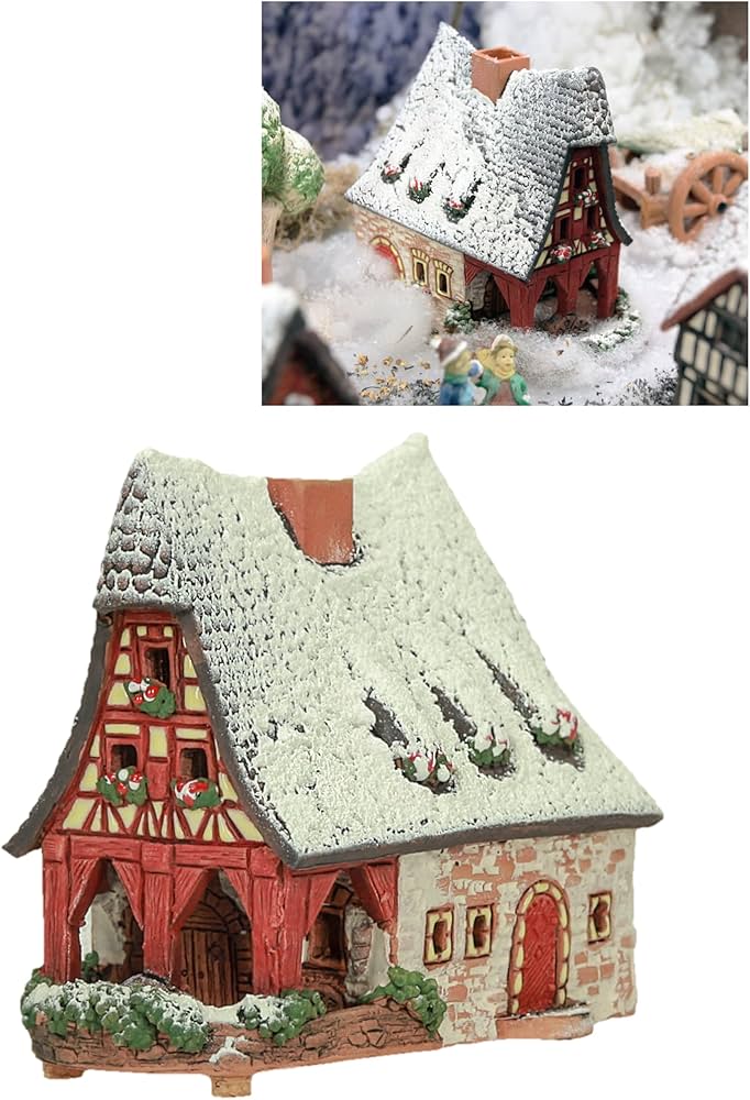 Amazon.com: Midene Ceramic Houses and Villages Collection Amazon.com: Midene Ceramic Houses and Villages Collection