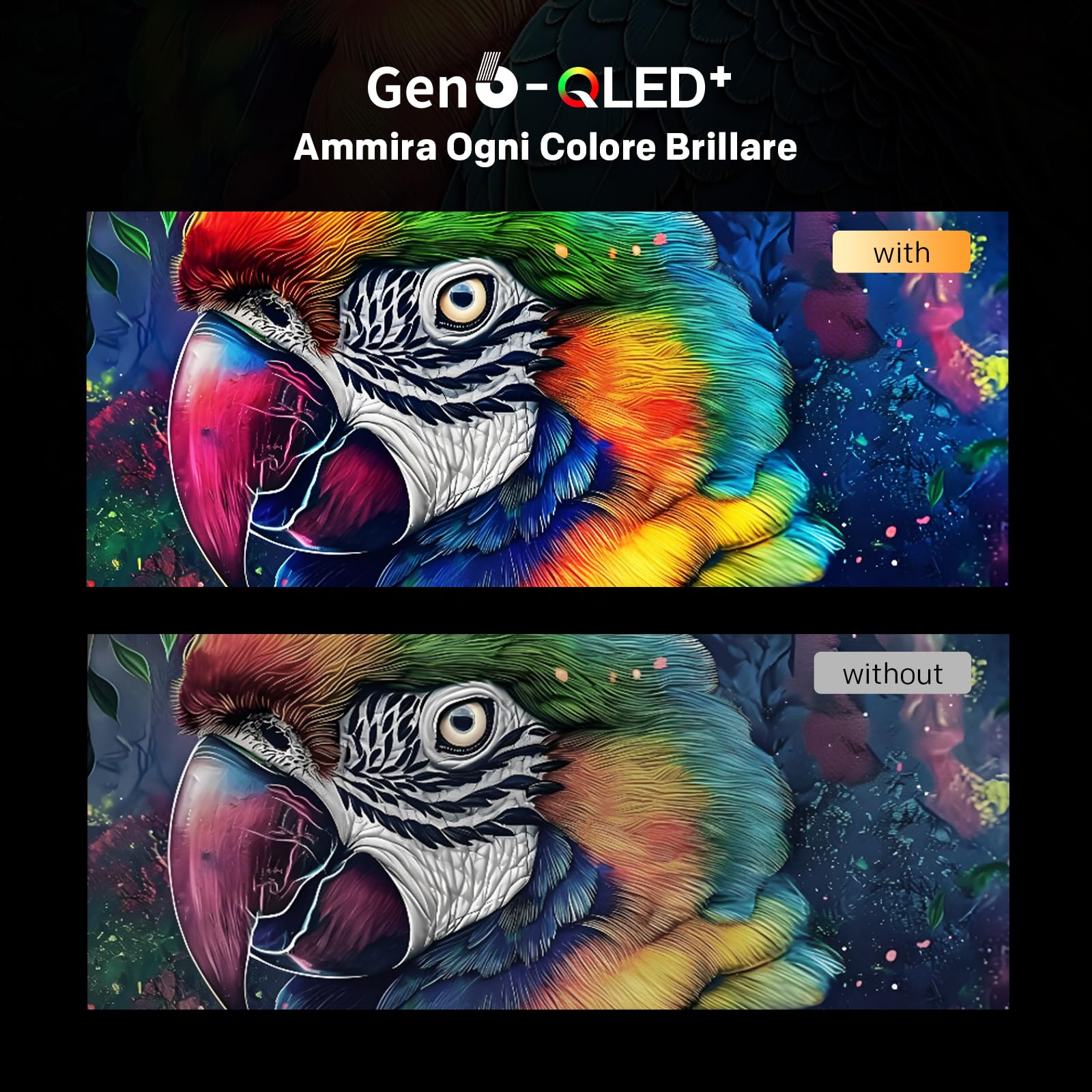 Metz 40 Pollici Smart TV Google TV LED QLED+ HDR10 Dolby Audio Bluetooth 5.1 EyeCare DVB-T/T2/C/S/S2 CI+ HEVC Main10 1.5GB RAM 40MQH7000Y