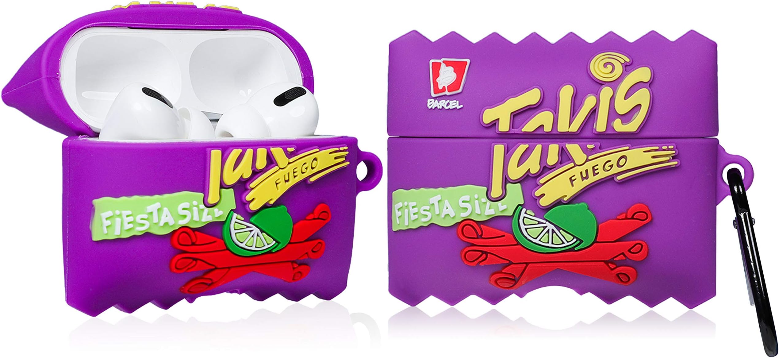 Oqplog for Airpod Pro/3 Case - Taki Biscuit, Food Design Cute 3D Cartoon Funny Kawaii for Airpods 3rd Soft Silicone Cover Fashion Cool Fun Stylish Air Pods Pro Cases for Girls Women Boys Girly Teen