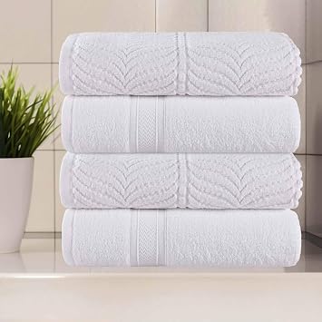 Blue Nile Mills Chevron Bath Towel