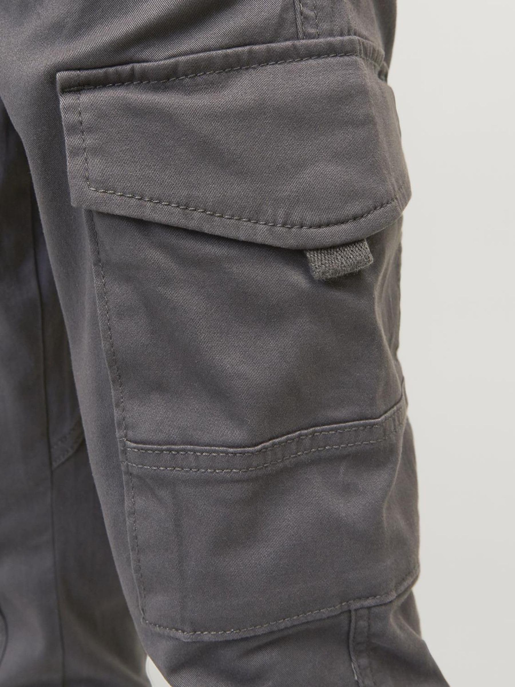 JACK & JONES Jjipaul Jjflake Akm 542 Asphalt Noos Jr - Ładunek Chłopcy