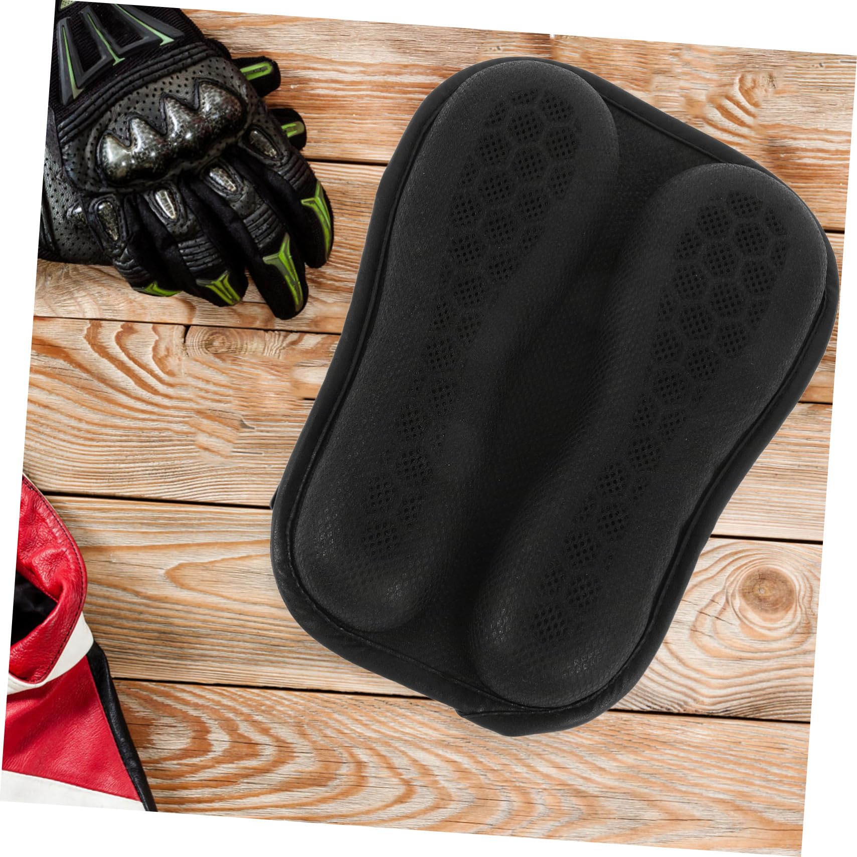 Alipis Cuscino Sedile Moto Traspirante Gel Imbottito Coprisedile Estivo Accessorio Modifica Per Lunghi Viaggi Motociclisti