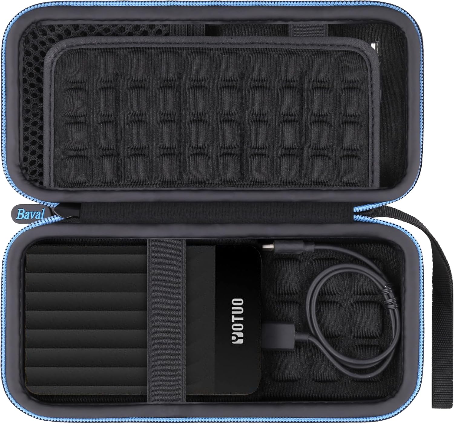Hard Carrying Case Compatible with YOTUO Portable External Hard Drive Storage Expansion Mobile HDD