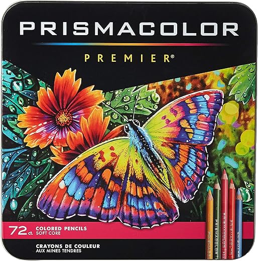 PRISMACOLOR Premier Colored Pencils, Soft Core, 72 Count