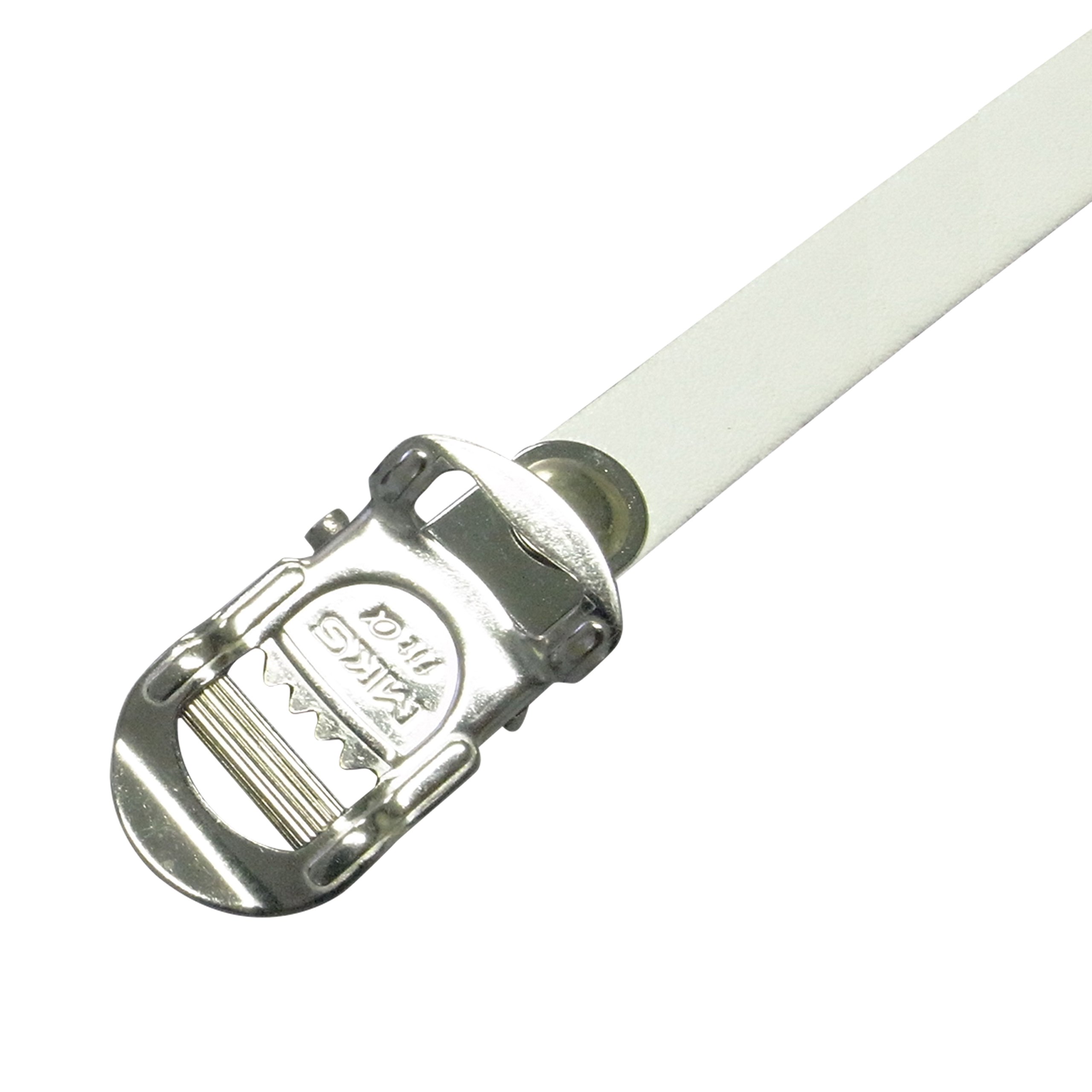 X1 MKS Fit-Alpha Spirits Bicycle Pedal Straps (White)