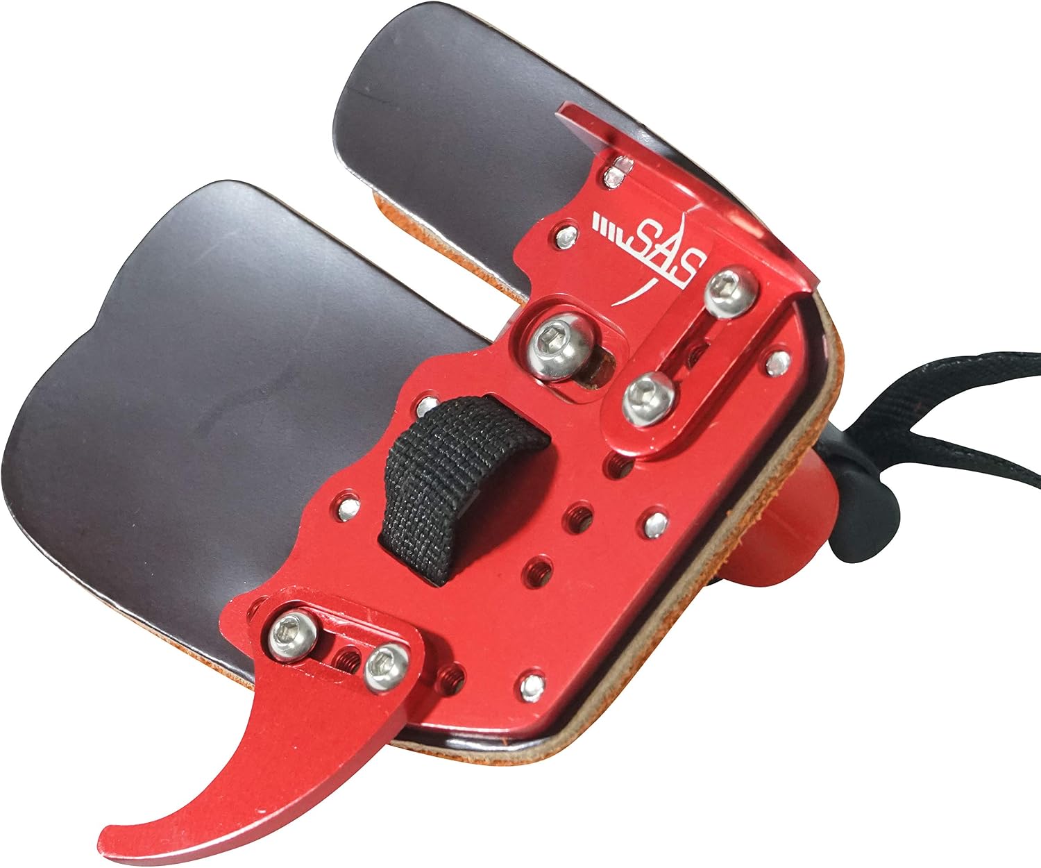 SAS Elite Aluminum Suede and Leather Finger Tab