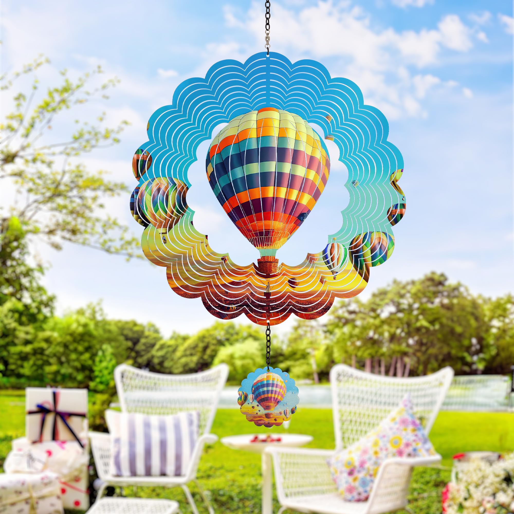 Amazon.com: Hanging Decor Outdoor,Outdoor Garden Decor,Wind