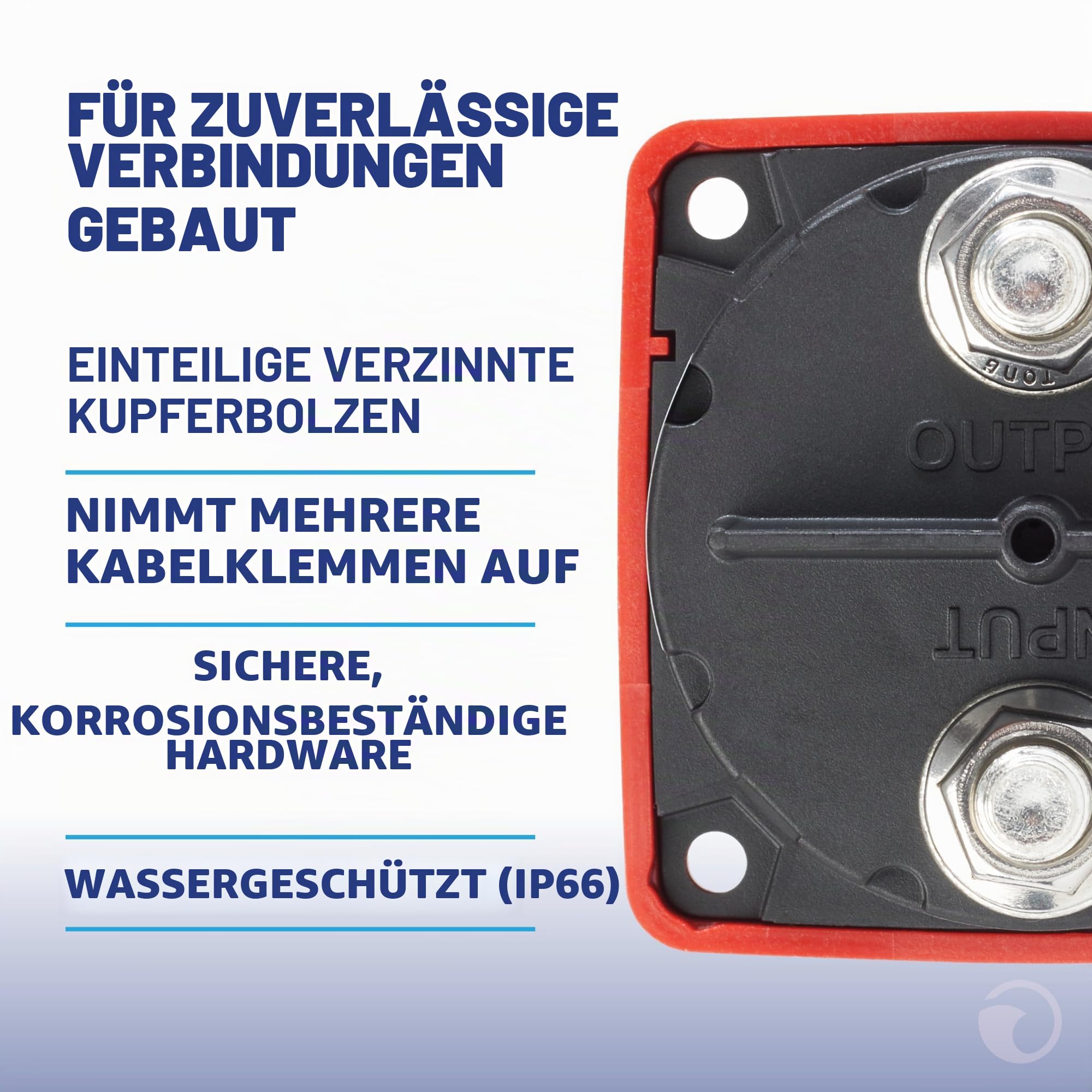 Blue Sea Systems Batterieschalter, 300 A, m-Serie