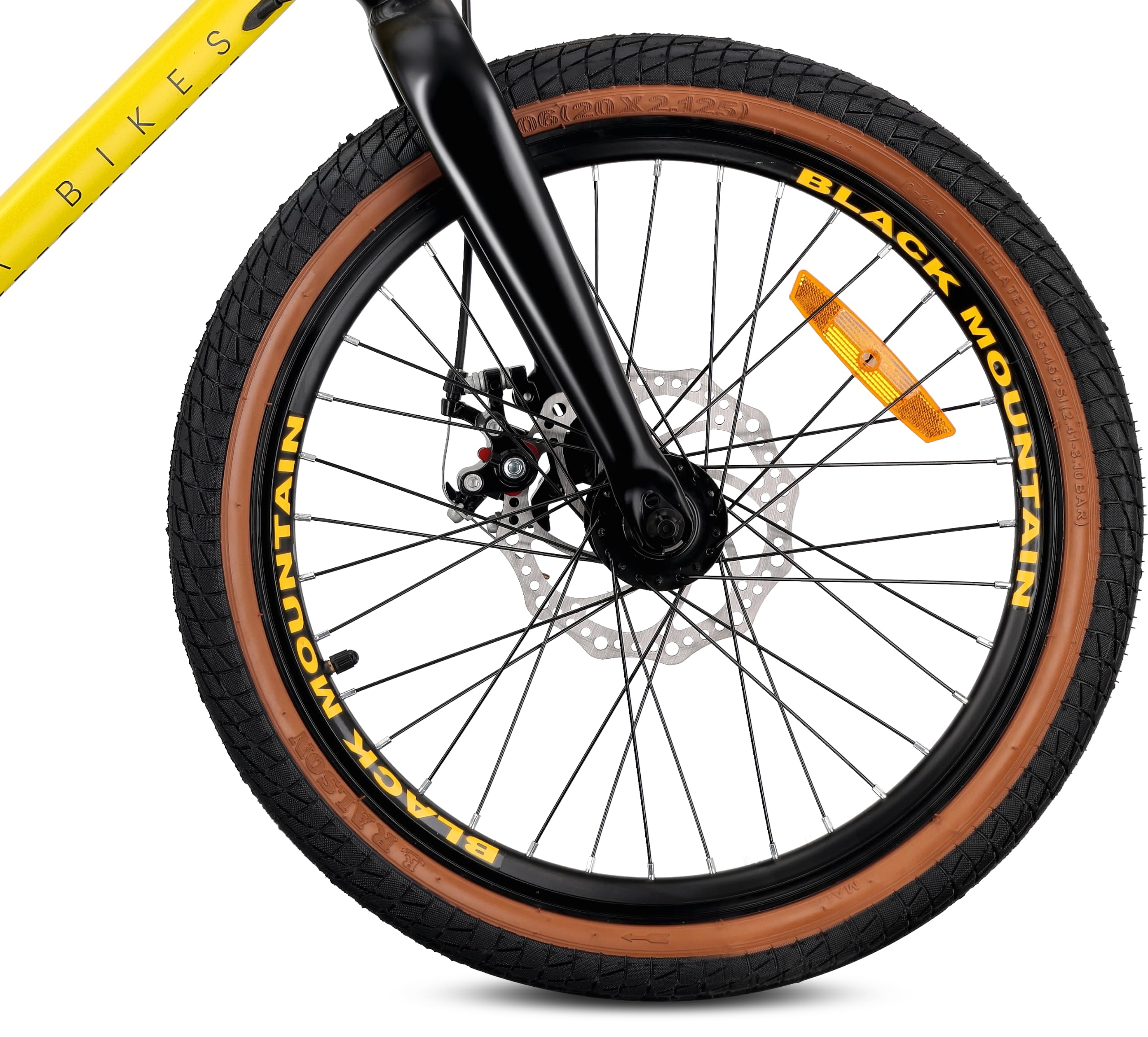 Tatra Bikes Kinderfahrrad 20 Zoll - Gelb