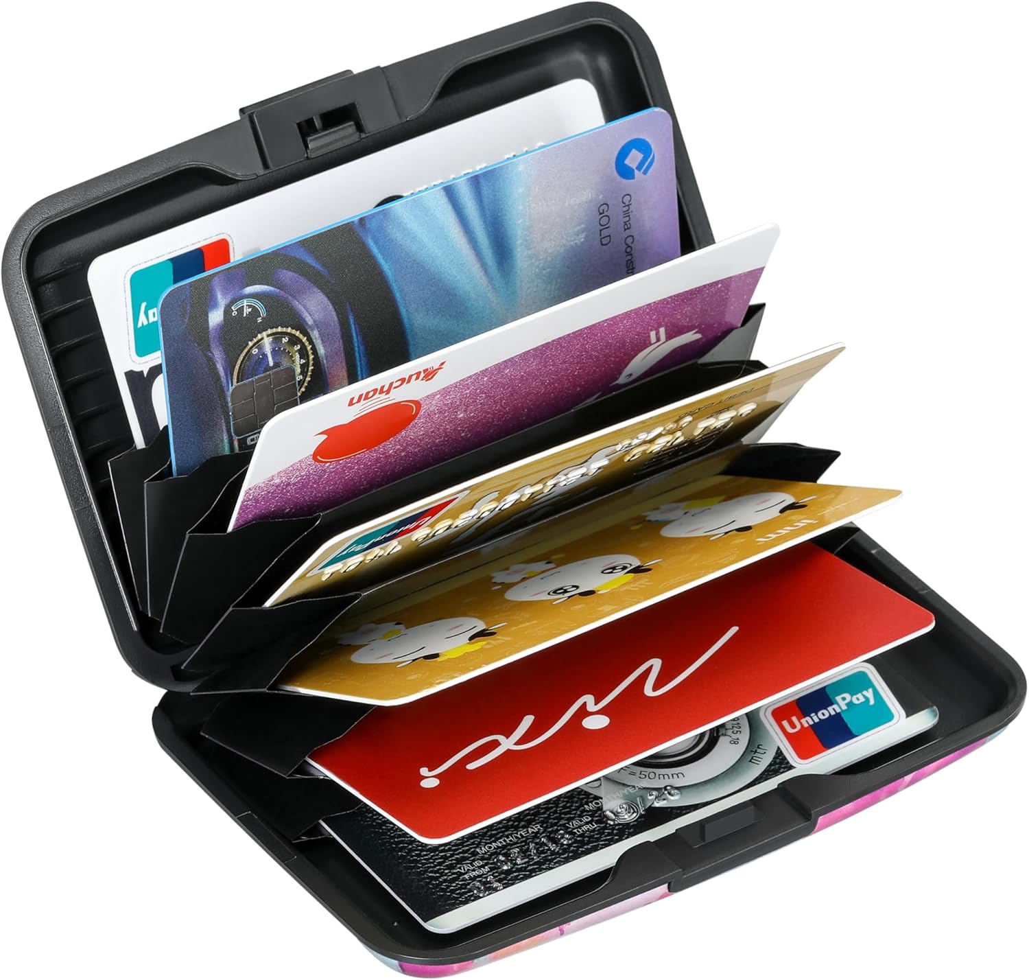 ELFISH RFID Aluminum Wallet Credit Card Protector Case Holder for Men Women image 5