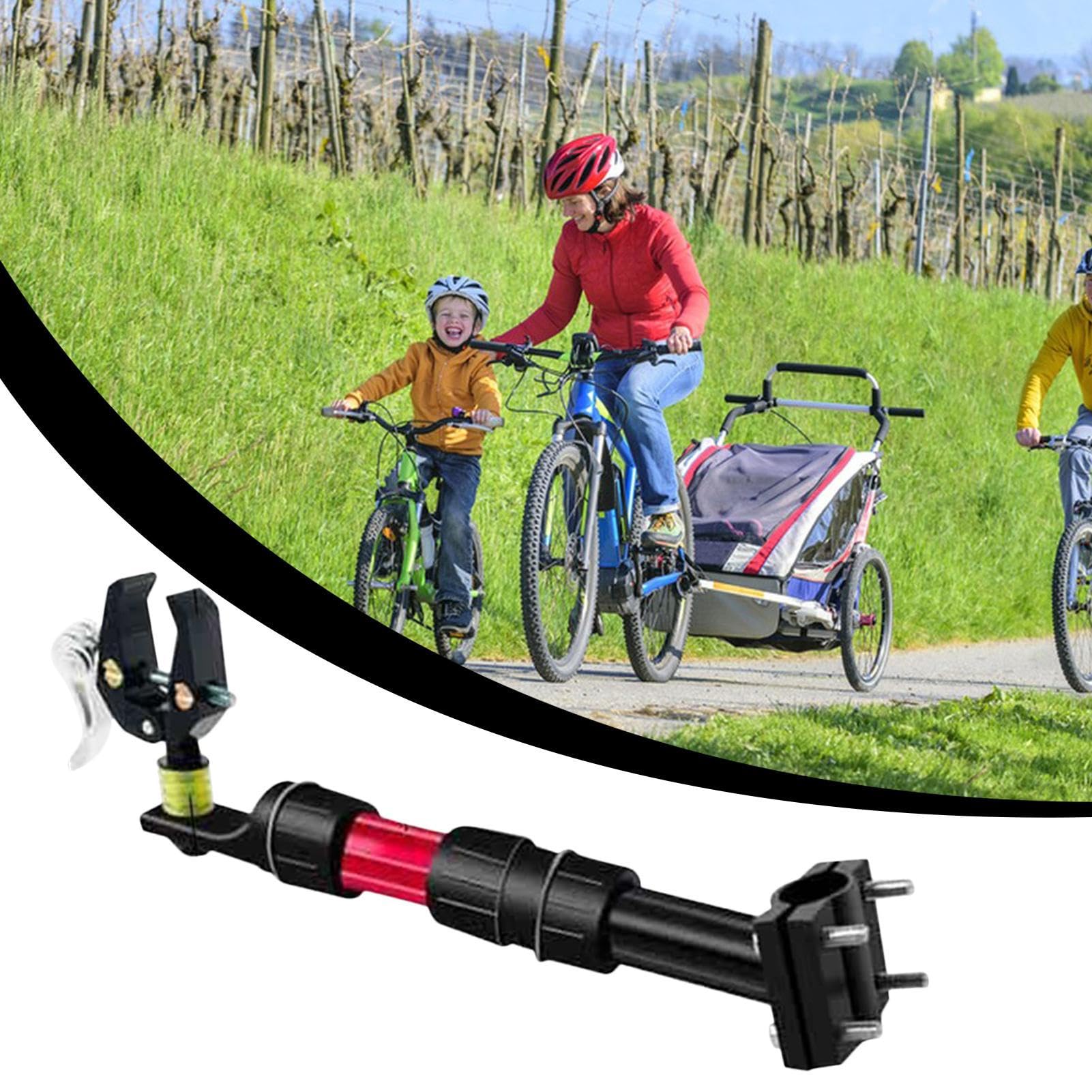 Conector para portabicicletas, enganche de carga para scooter, accesorio de remolque resistente, viaje de camping, conector de carrito de compras, deportes al aire libre, enganche de bicicleta de