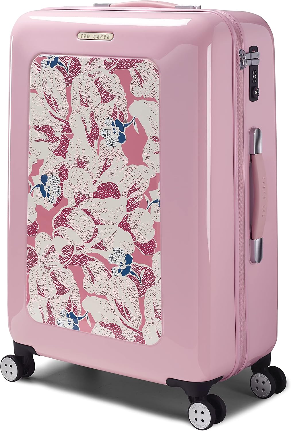 review Ted Baker Women's Hardside Lightweight Spinner Luggage (New Romance, Checked-Medium 27-Inch)