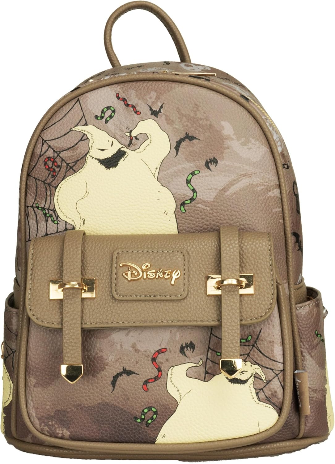 Wondapop Nightmare Before Christmas: Oogie Boogie 11" Vegan Leather Fashion Mini Backpack