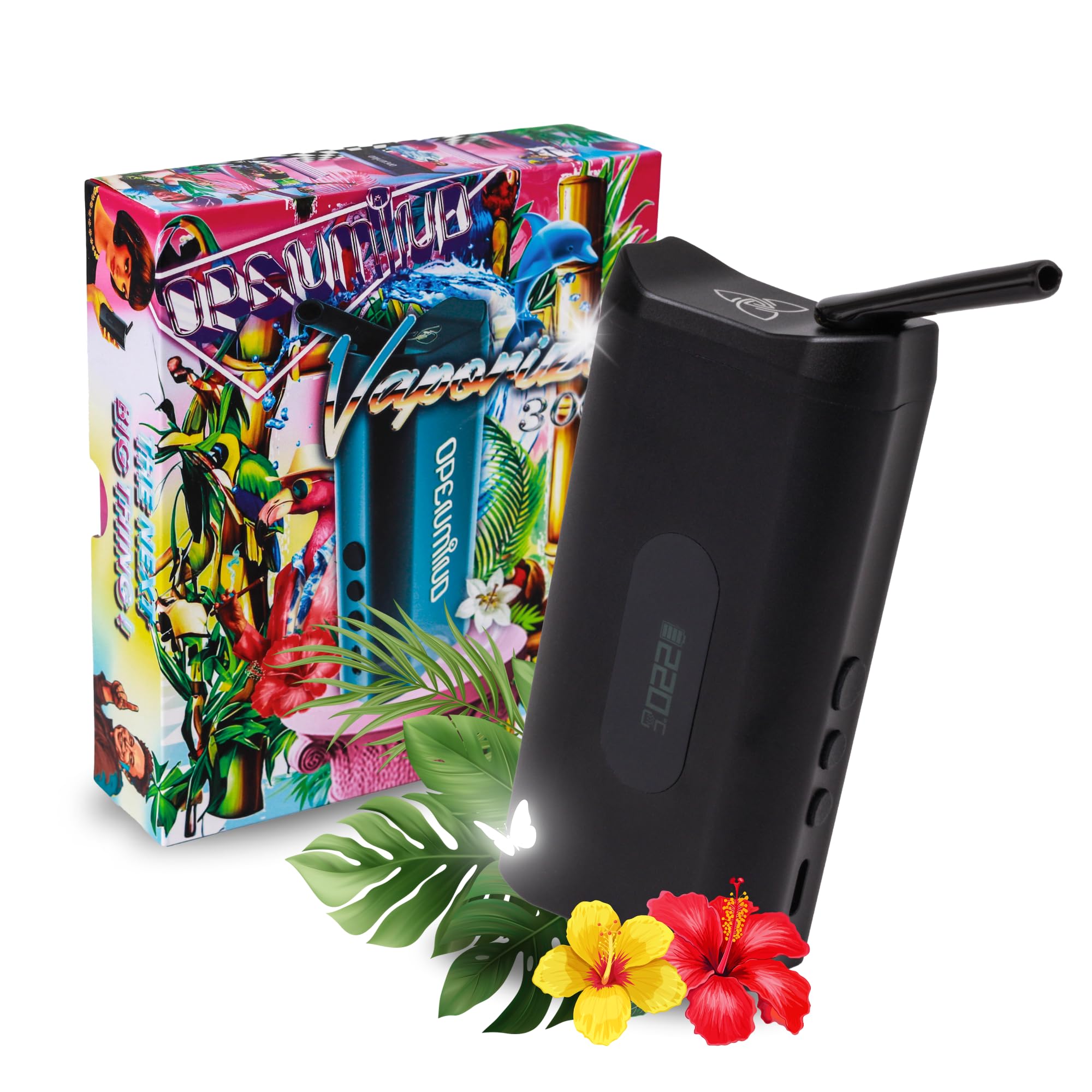HIZEN x OPENMIND 3000 Konvektions-Vaporizer mit 18650 Akku