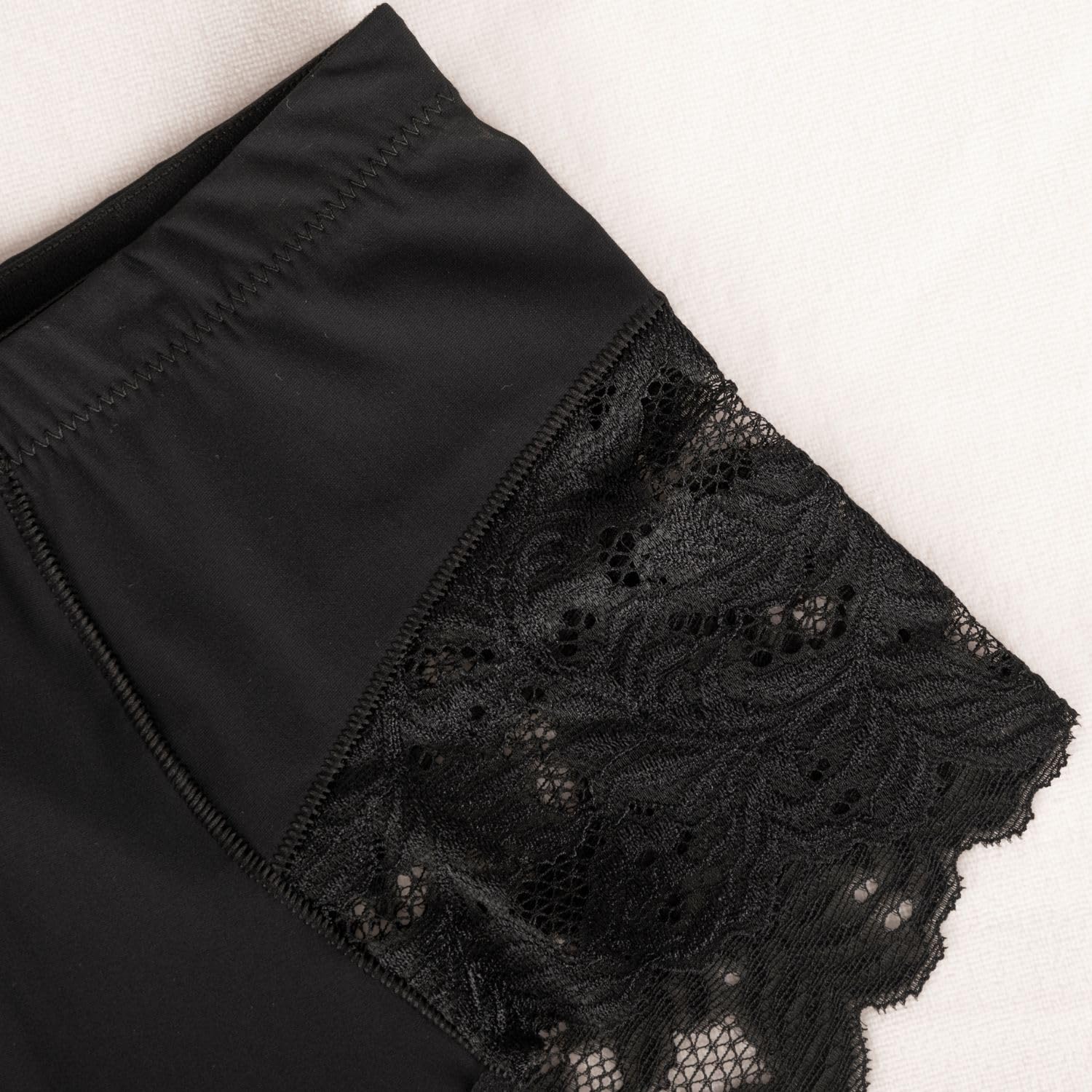 Wolbar Miederhose Damen Miederslip Hoher Taille Slip Shapewear Damen Figurformende Bauchweg Unterhose Spitze Sexy Unterwäsche Miederpant WB406