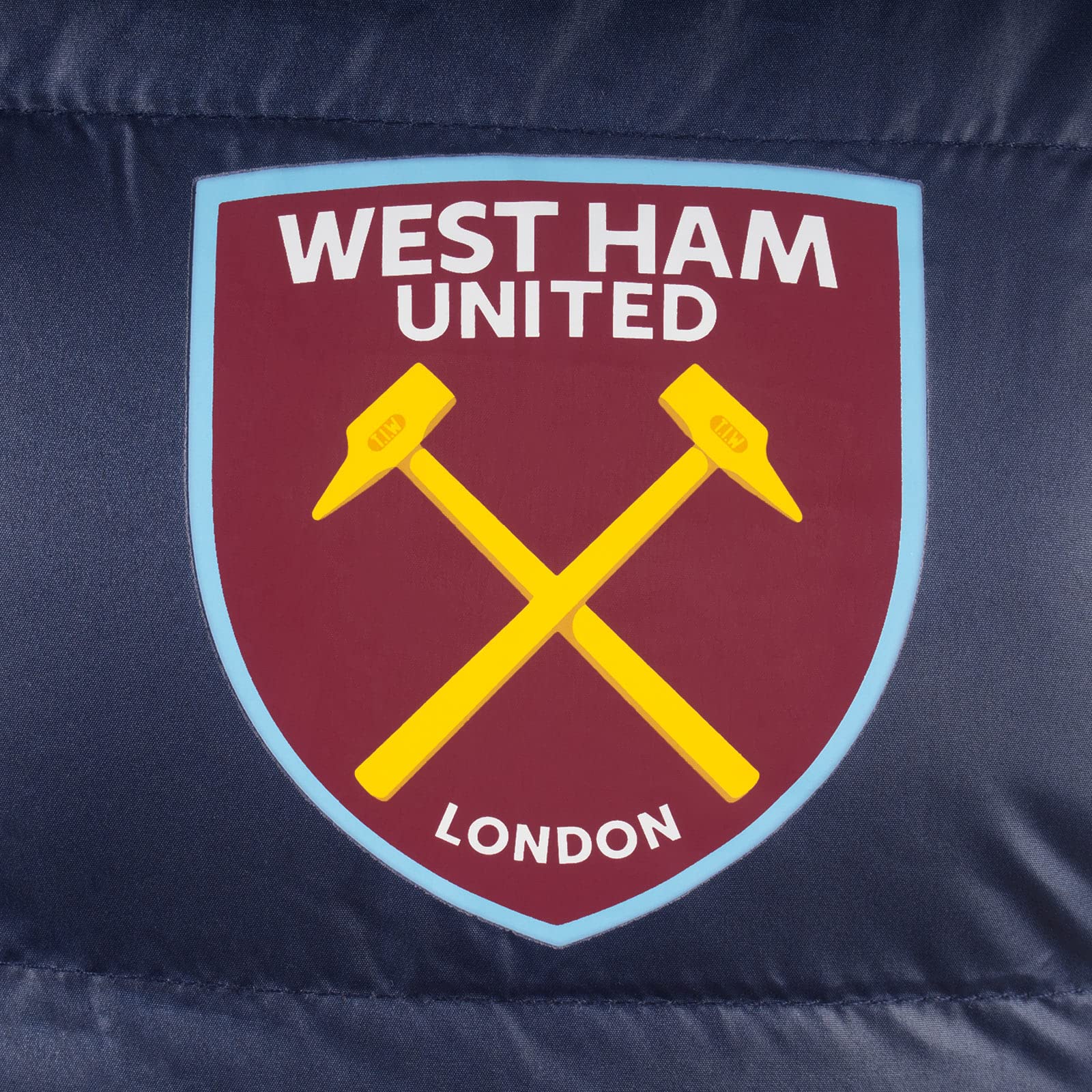 West Ham United FC - Chaleco acolchado oficial - Para hombre
