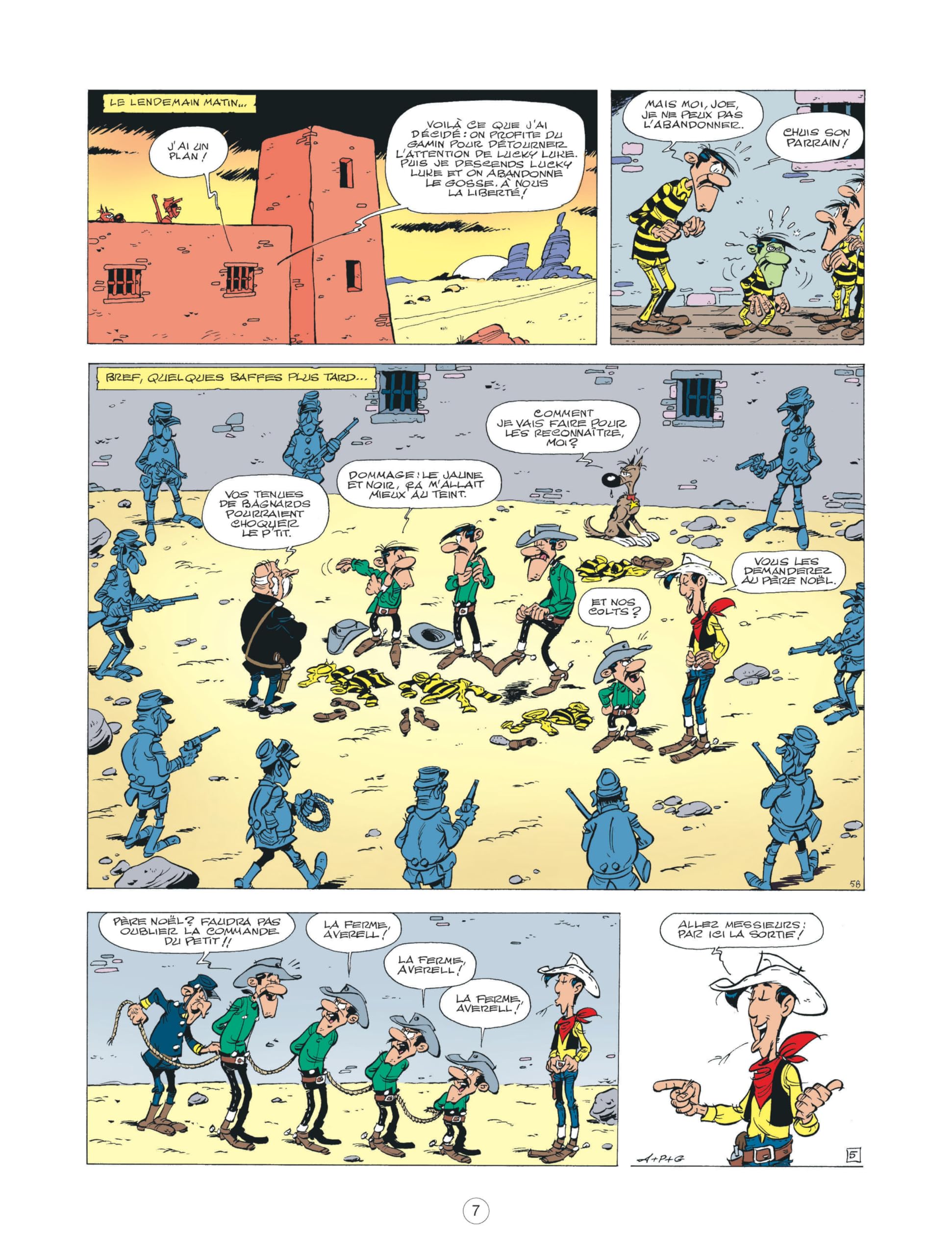 Les Aventures de Lucky Luke d'apr�s Morris - Tome 6 - Les Tontons Dalton Gerra Laurent; Pessis Jacques and Achd� - PT05