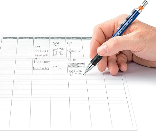 Miniatura 5 de Staedtler Mars - Lápiz mecánico retráctil de precisión micro para escribir, dibujar, dibujo de ingeniería, plomo de 0.035 in, 775 09