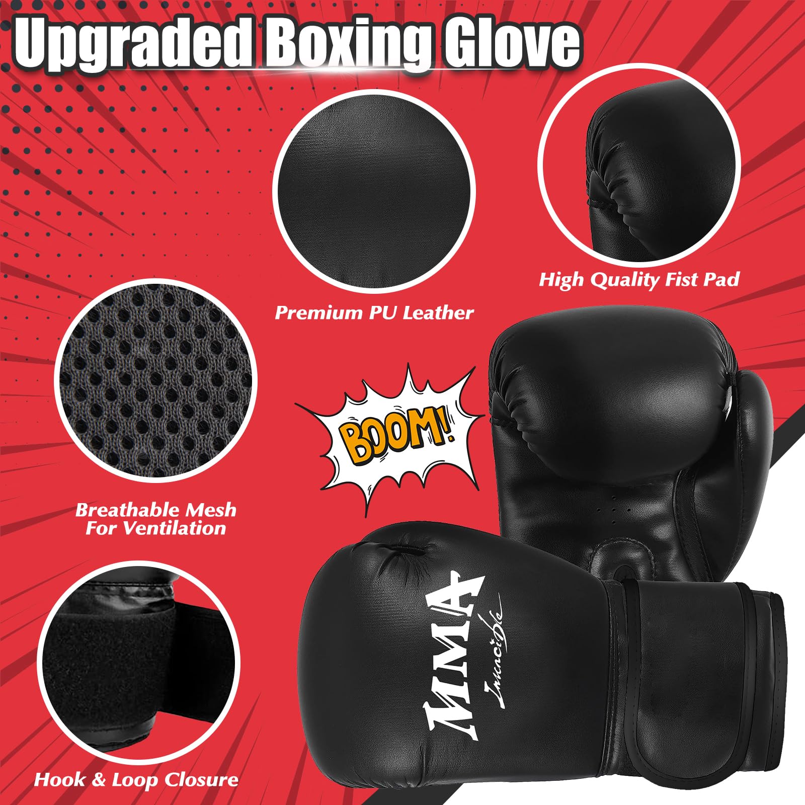 3-12 lat MMA Kickboxing Boxing Karate Muay Thai Karate Fight Home Gym Judo Trening Taekwondo Zestaw do ćwiczeń z dziurkowania
