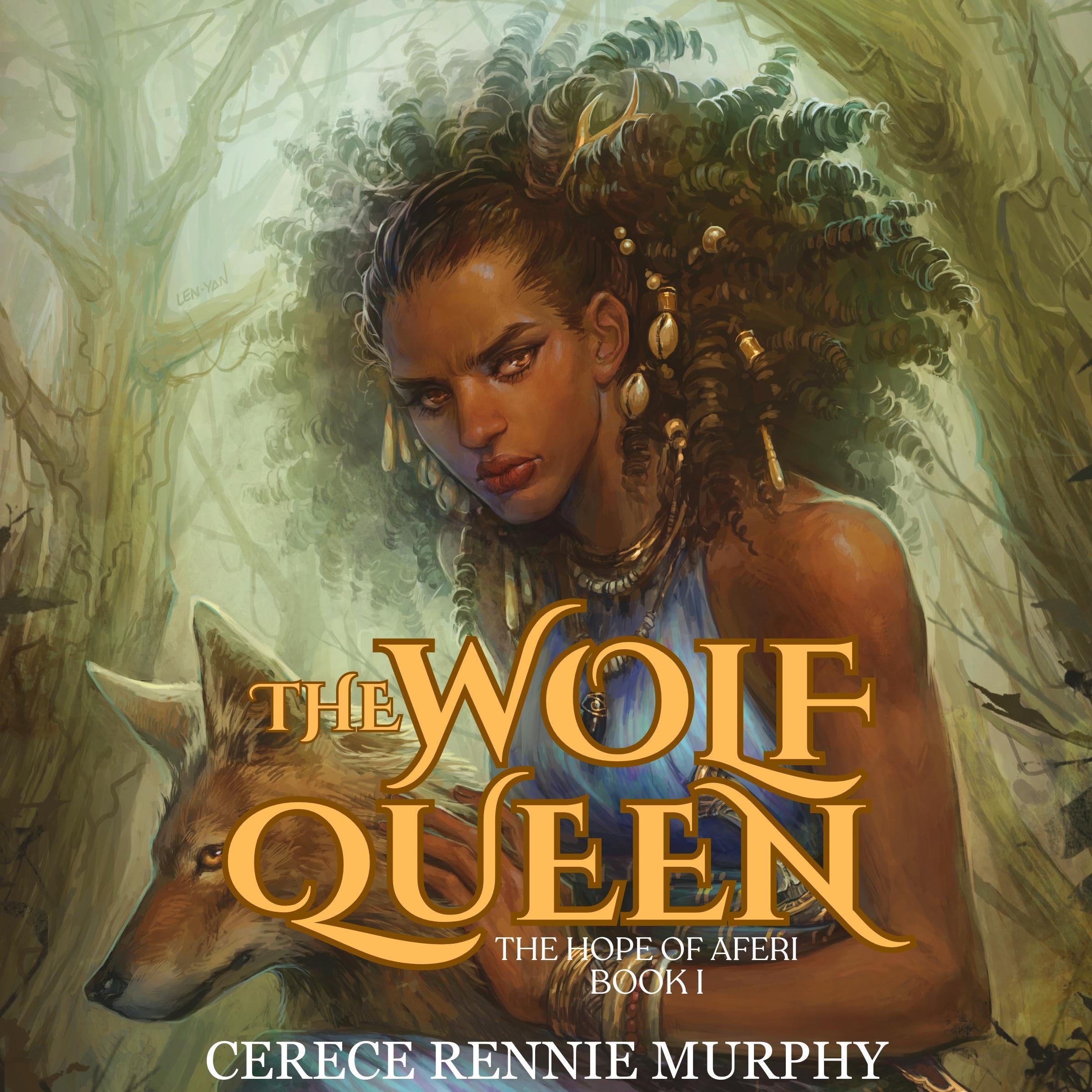Cover art for The Wolf Queen