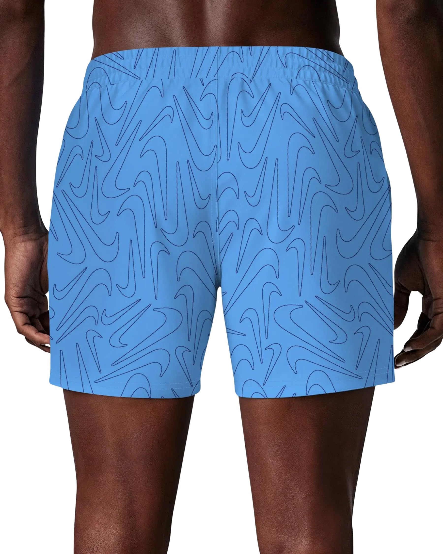 Nike Nike Swim Breaker Tossed Swoos 5" Volley Short University Blue Swim Trunks Bebé-Niñas