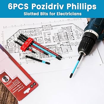つのぴー Amazon.com: Phillips Pozidriv 電工LATTOOK 6 件式十字和開槽