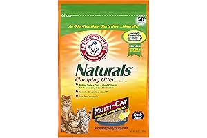 ARM & HAMMER Naturals Cat Litter for Multi-Cat Households