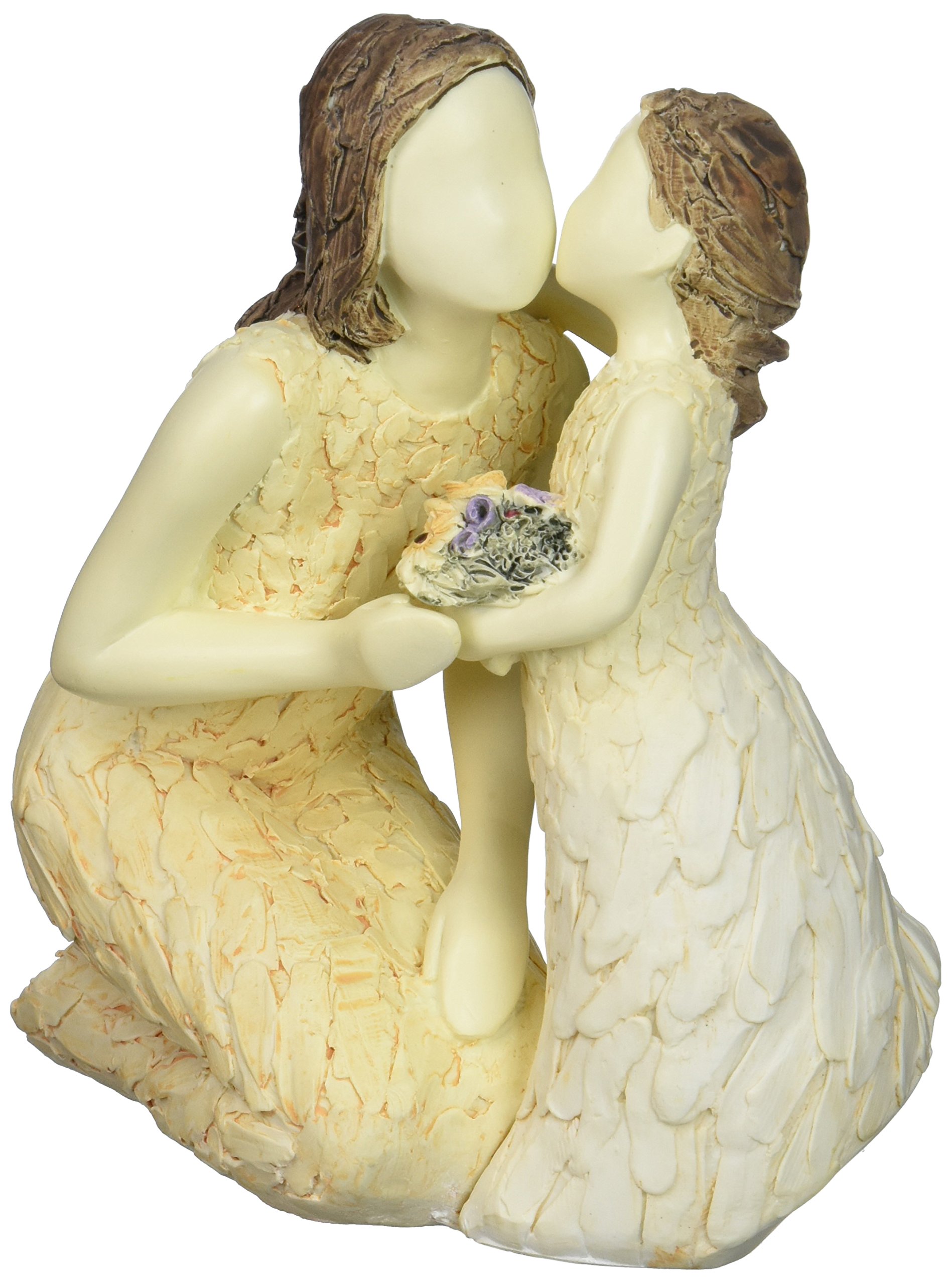 More Than Words White Arora Design Sentimental Angel Figurine, For You Mom