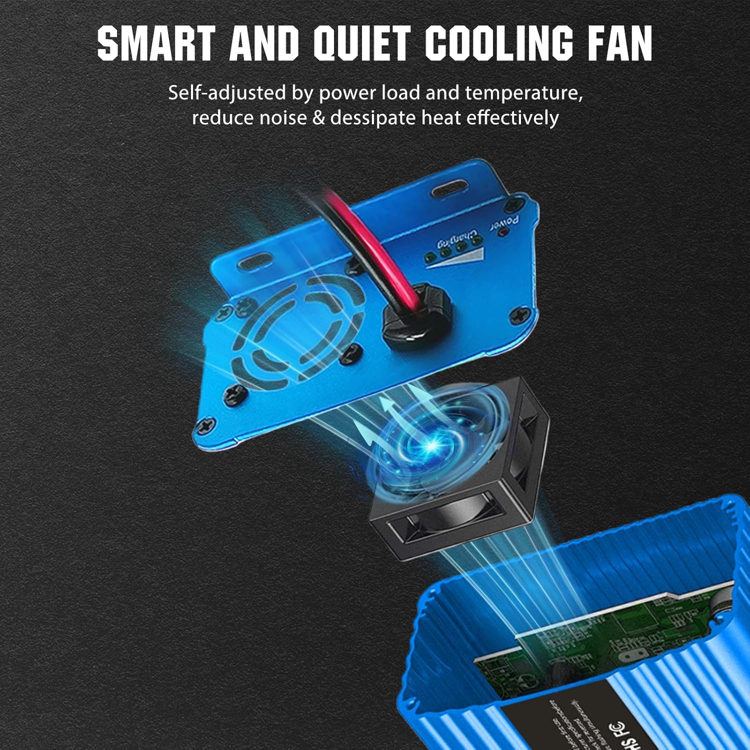 ULTRAPOWER 24V 5A Battery Charger,Universal Battery Charger Maintainer with 4LEDs Indicator,XLR Connector for Cars,Trucks,RVs,ATVs,UTVs,Tractors,SUVs,Electric Wheelchair Lead Acid Battery