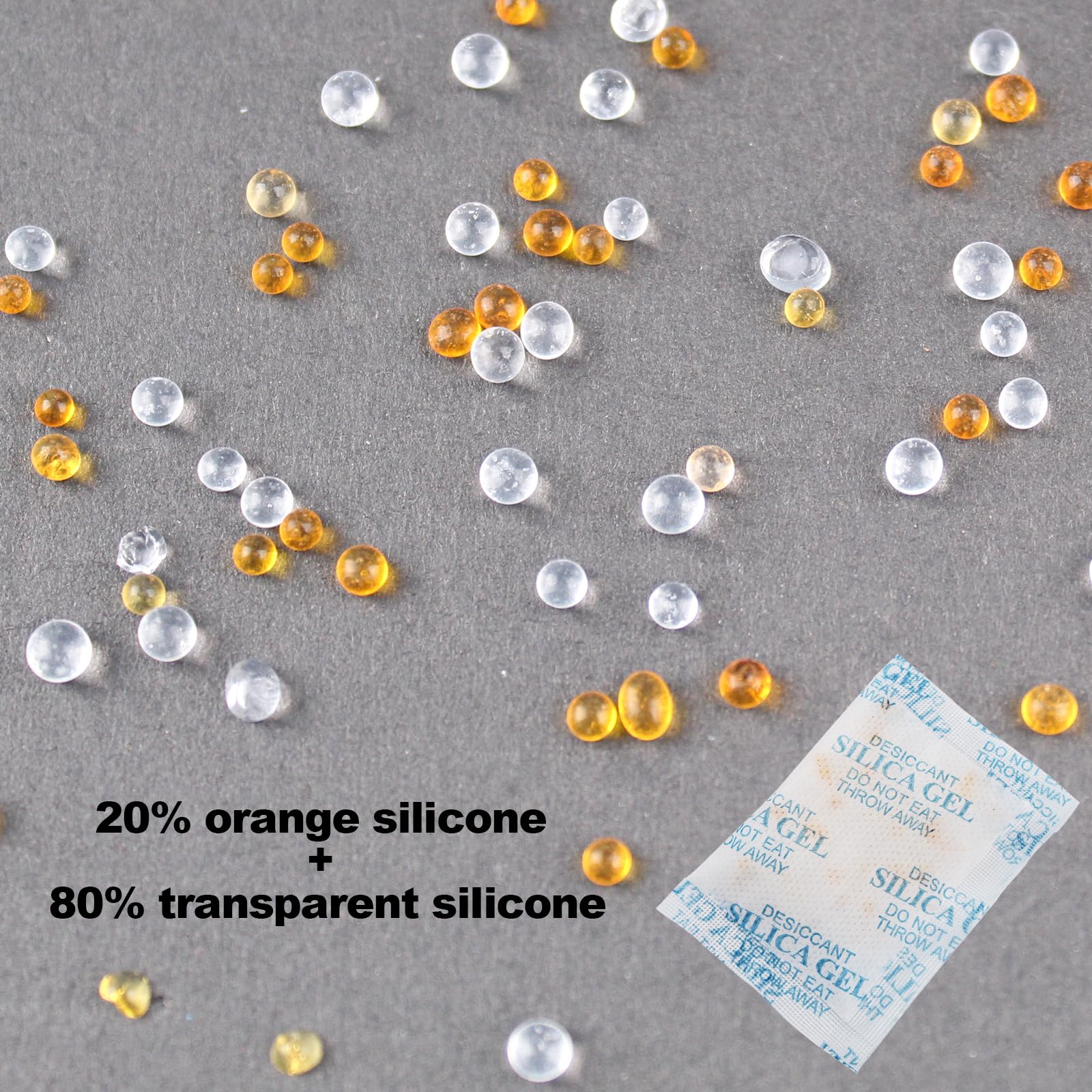 Silica Gel Bolsitas 10×10g Paquete Antihumedad Armarios Ropa