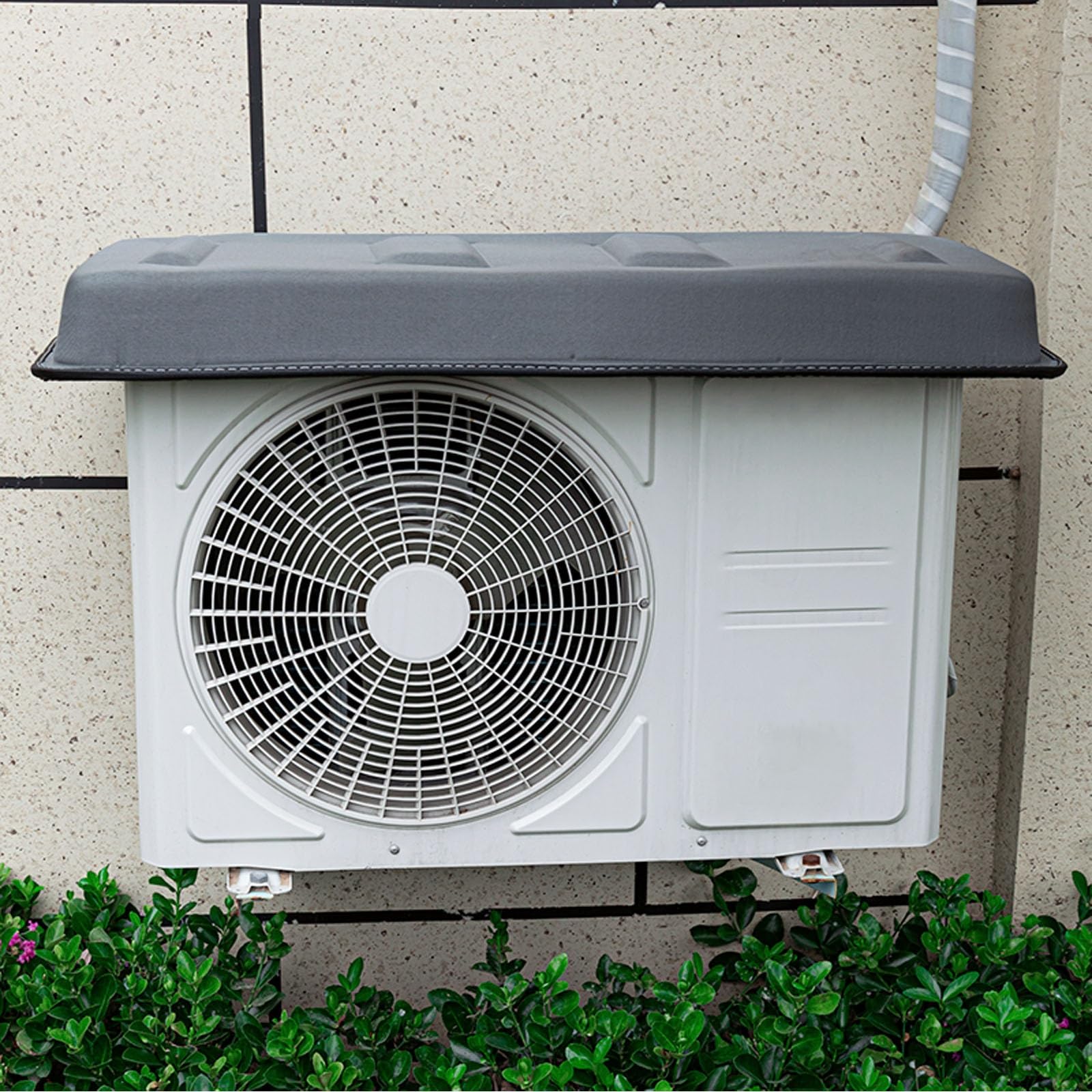 QYMYOZ Portable Air Conditioner Cover, Waterproof Rain Canopy, Sunshade for Patios, Weatherproof Protection for Heat Pumps, Outdoor Shelter for All Seasons