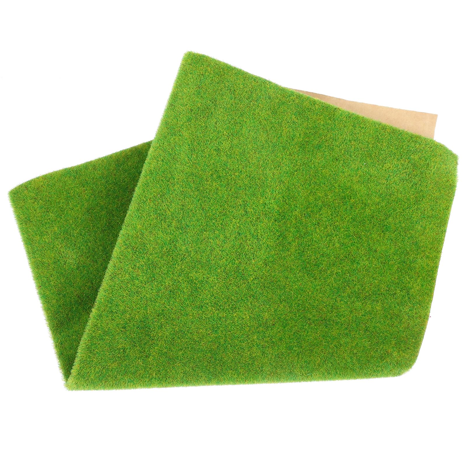 BESPORTBLE Model Turf Fake Grass for Crafts Artificial Garden Grass Garden Dollhouse Decor Pet Turf Miniature for Craft Dollhouse Model Patch Vegetation Plastic - Image 4