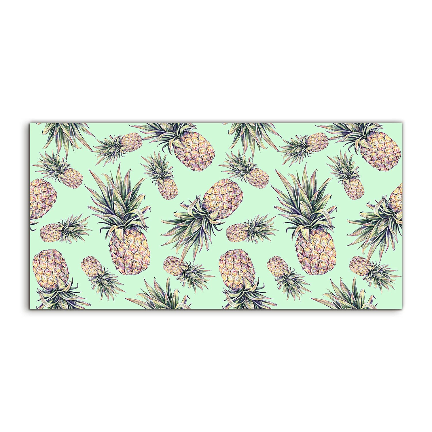 Tableau Image Acrylique 100x50cm Pineapple Tropics Décoration Salon - 8