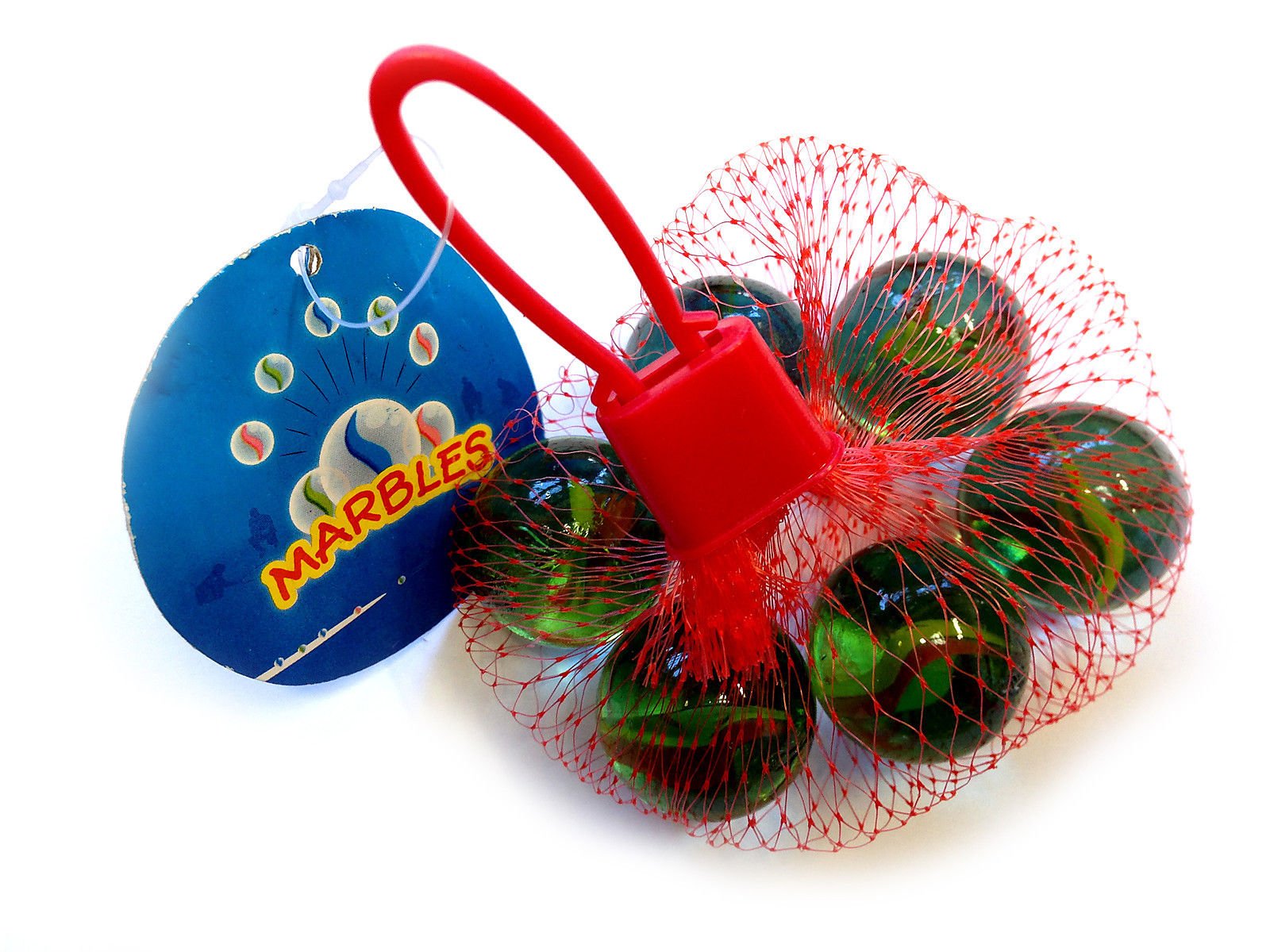 Marbles in Net