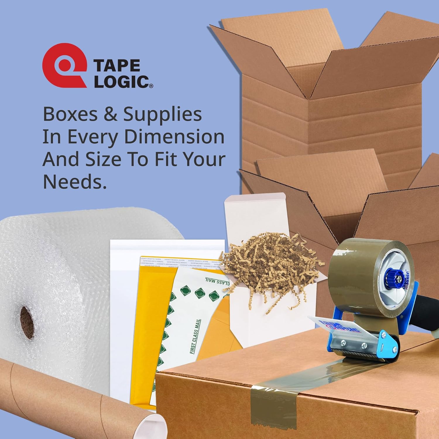 TAPE LOGIC Printable Self-Adhesive 3 ⅓” x 4” White Laser Labels (25 Sheets of 6) | 150 All Purpose Blank Sticker Label, Office & Personal Supplies for Address Shipping & Mailing