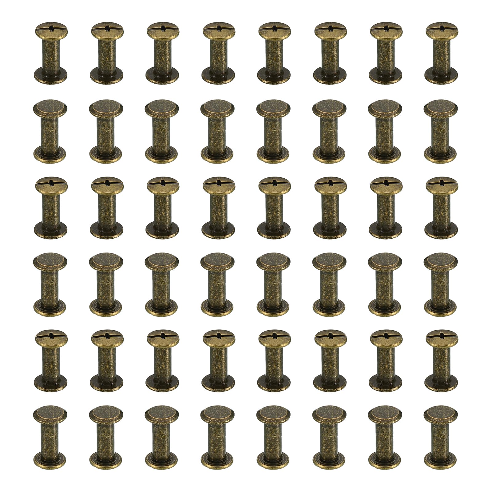 PATIKIL 100 Sets Chicago Screws