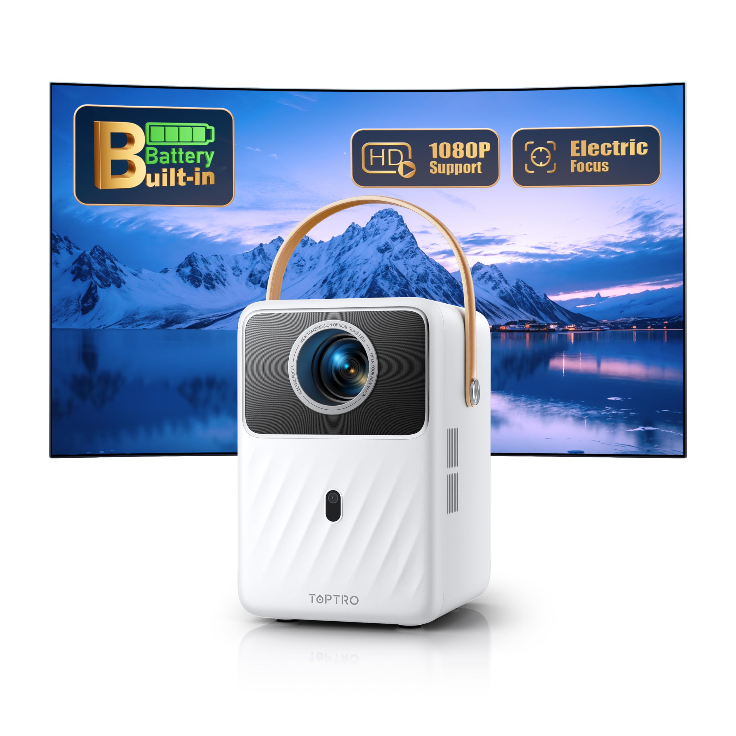 TOPPRO VIDEO PROJECTOR プロジェクター TOPTRO Projector – Toptro