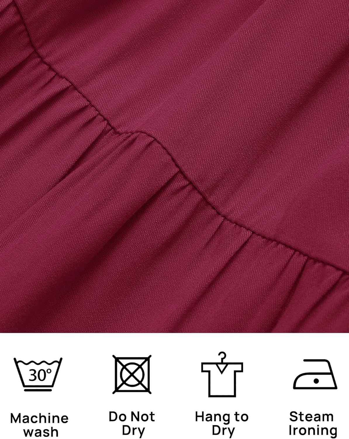 ZESICA Women's Boho Off Shoulder Spring Long Sleeve Dress 2026 High Waist Side Split Sexy Flowy A Line Long Maxi Dresses - Image 9