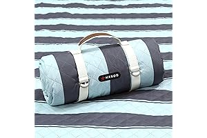 Oversized Picnic Comfort - 80" x 80" Extra Large Waterproof Outdoor Picnic...