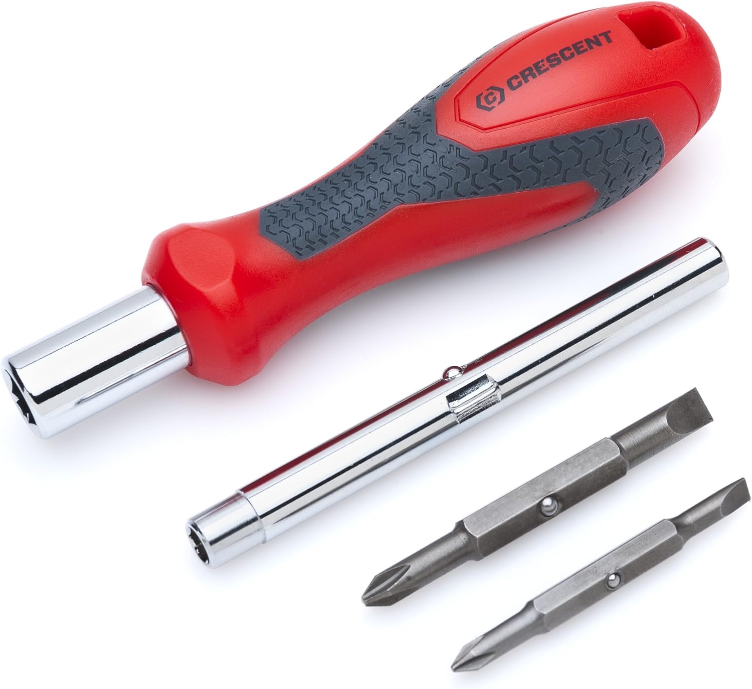 Crescent 7-in-1 Interchangeable Bit Dual Material Screwdriver - CMBD7P
