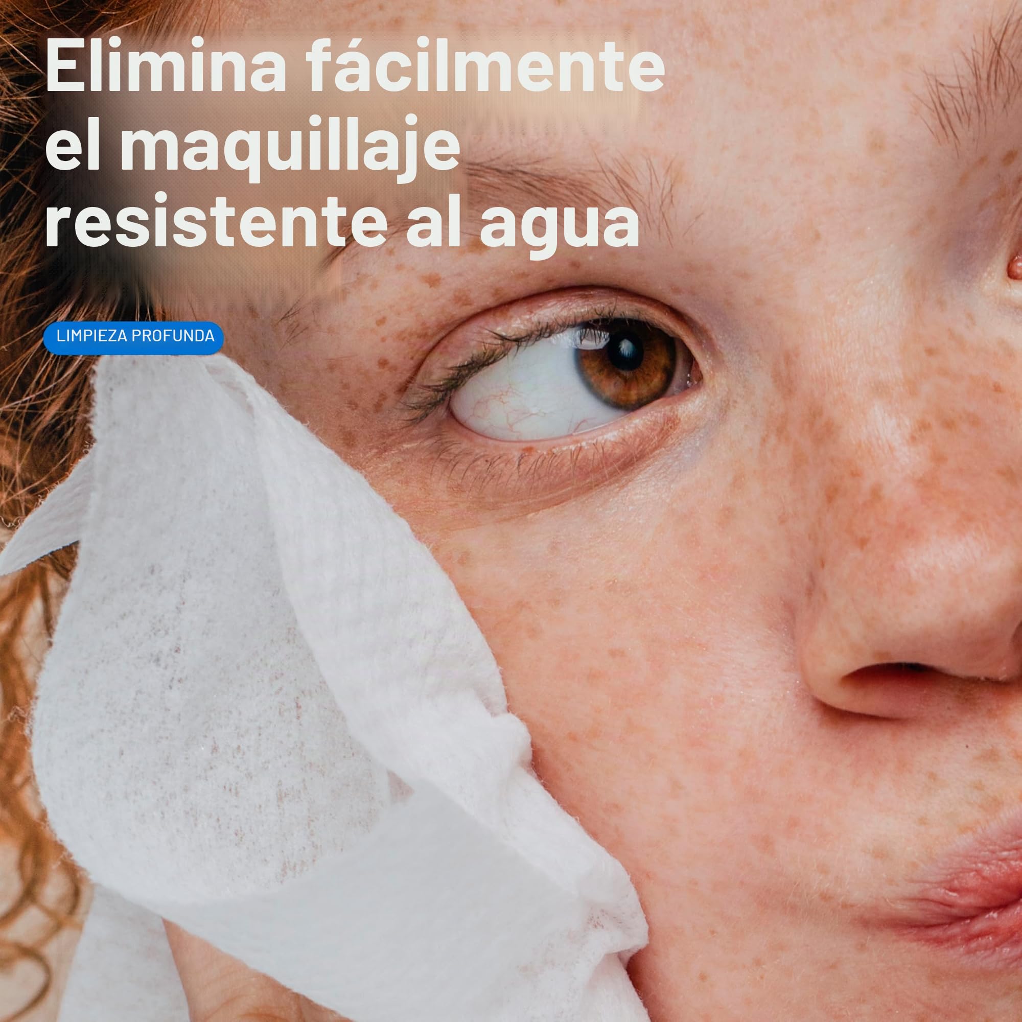 Cetaphil Toallitas suaves para quitar maquillaje, 25 unidades