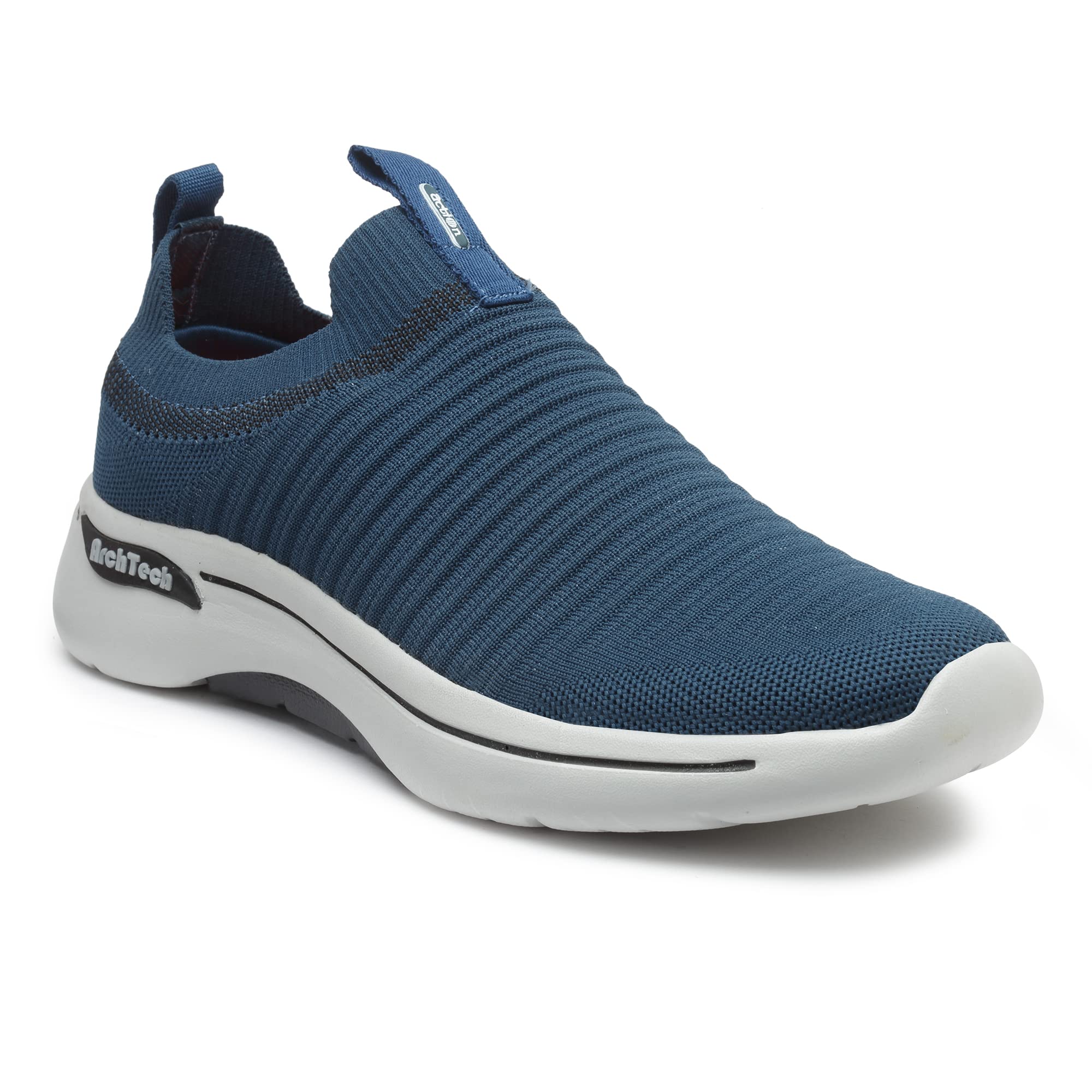 Action-ATG-613 Lightweight Comfortable Cushioned Walking Shoes for Men Teal-Blue (B0BWXVN2QS) Amazon Price History, Amazon Price Tracker