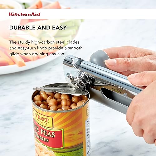 Vista 7 de KitchenAid No Mess Multi Function Can Opener, One size, Gray
