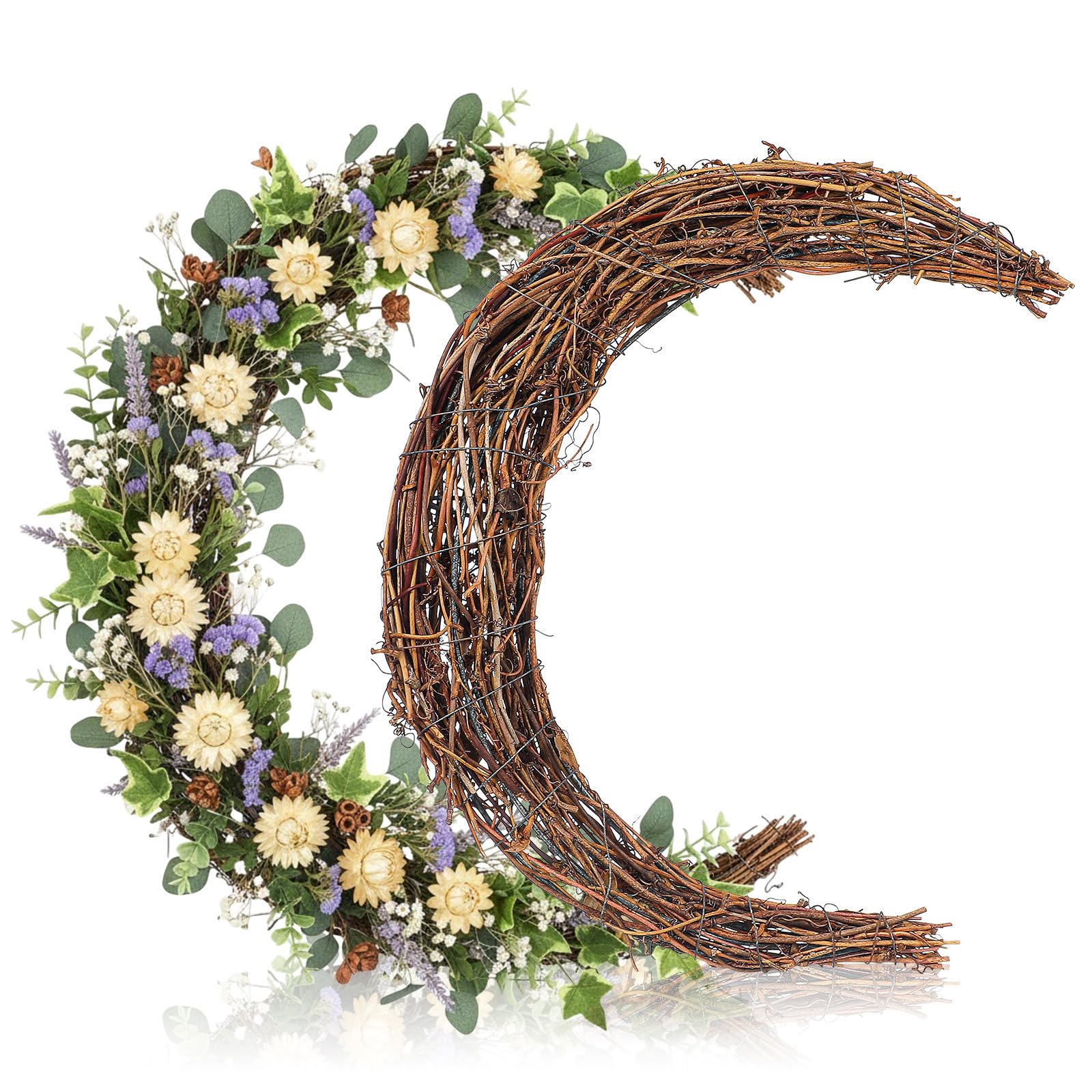 Guirnalda de enredadera flexible para manualidades y coronas florales de pared