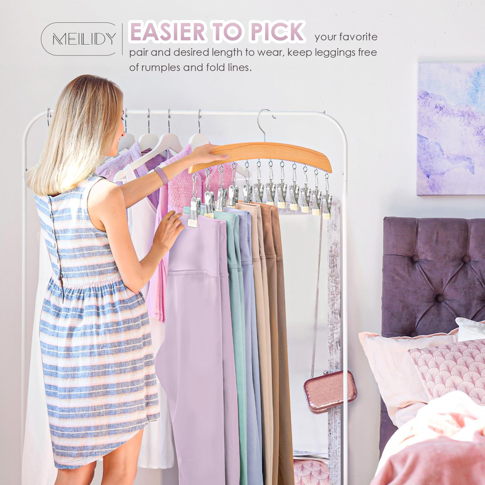 MEILIDY Pants Clothes Hangers